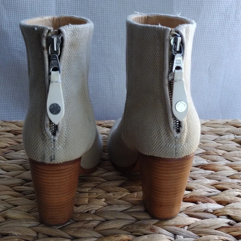 Rag and Bone Newbury beige ankle booties 8.5 - Picture 4 of 12